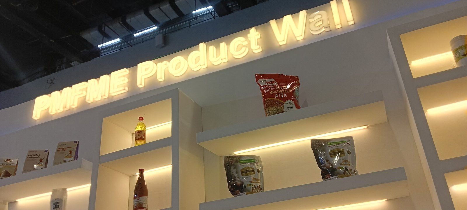 PMFME PRODUCT WALL के शीर्ष पर प्रदर्शित HGF GLUTEN FREE ATTA